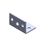 Galvanised Angle Bracket 50x75mm | Corrosion Resistant RLC 50 x 50 x 75 x 4mm Hot Dipped Galvanised Angle Bracket