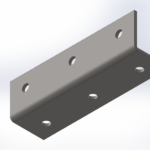 M12 Structural Angle Bracket | 65mm x 65mm x 240mm Heavy Duty RLC 65 x 65 x 5 x 240mm M12 Structural Angle Bracket