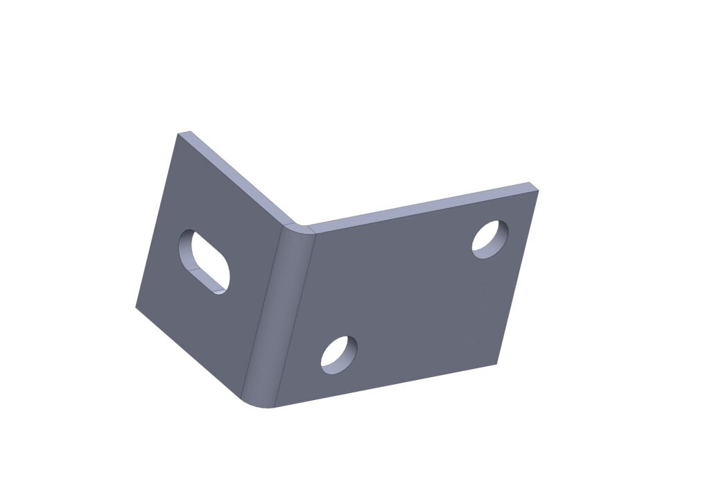 M12 Structural Galvanised Angle Bracket | 75mm x 50mm x 290mm RLC 75 x 50 x 50 x 4mm Hot Dipped Galvanised Angle Bracket