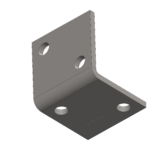 Structural M12 Angle Bracket | 75mm x 75mm x 75mm RLC 75 x 75 x 6 x 75mm M12 Structural Angle Bracket
