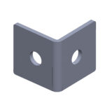 Angle Bracket 50mm Zinc-Plated | Heavy-Duty Corner Bracket RLC 50 x 50 x 50 x 4mm Zinc Plated Angle Bracket