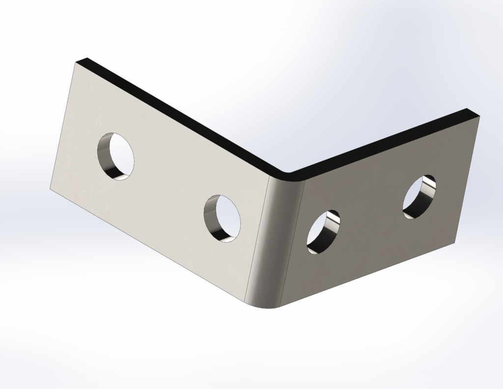 M12 Galvanised Angle Bracket | 80mm x 80mm x 40mm RLC 80 x 80 x 40 x 5mm M12 Galvanised Angle Bracket