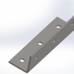 M12 Structural Angle Bracket | 65mm x 65mm x 240mm Heavy Duty RLC 65 x 65 x 5 x 240mm M12 Structural Angle Bracket
