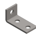 Galvanised Angle Bracket 40x80mm | Heavy-Duty Support RLC 40 x 80 x 40 x 5mm Hot Dipped Galvanised Angle Bracket