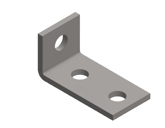 RLC 40 x 80 x 40 x 5mm Hot Dipped Galvanised Angle Bracket