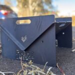 Portable Fire Pit | Camping Fire Pit with Grill Aussie Knights Firepit – The King of Adventure Firepits
