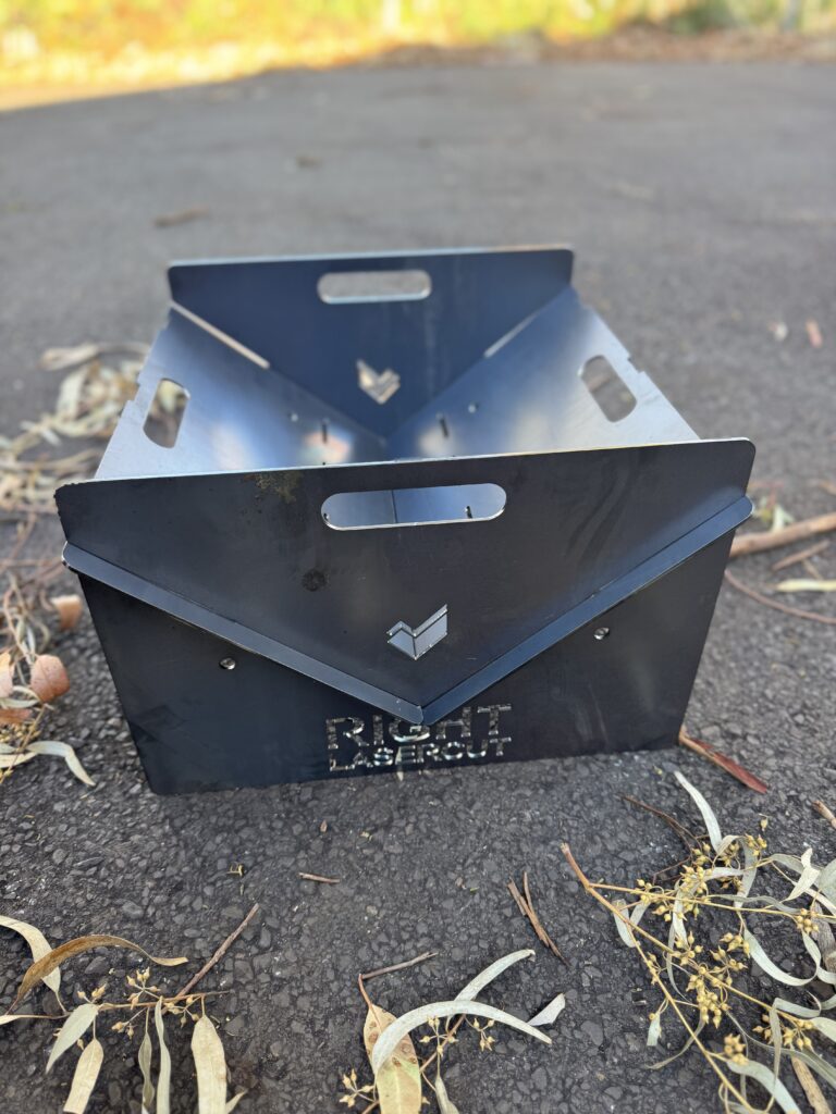 Portable Fire Pit | Camping Fire Pit with Grill Aussie Knights Firepit – The King of Adventure Firepits