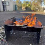Portable Fire Pit | Camping Fire Pit with Grill Aussie Knights Firepit – The King of Adventure Firepits