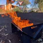 Portable Fire Pit | Camping Fire Pit with Grill Aussie Knights Firepit – The King of Adventure Firepits